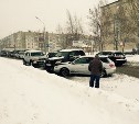 ДТП с участием «Лексуса» и «Субару» собрало большую пробку в Южно-Сахалинске