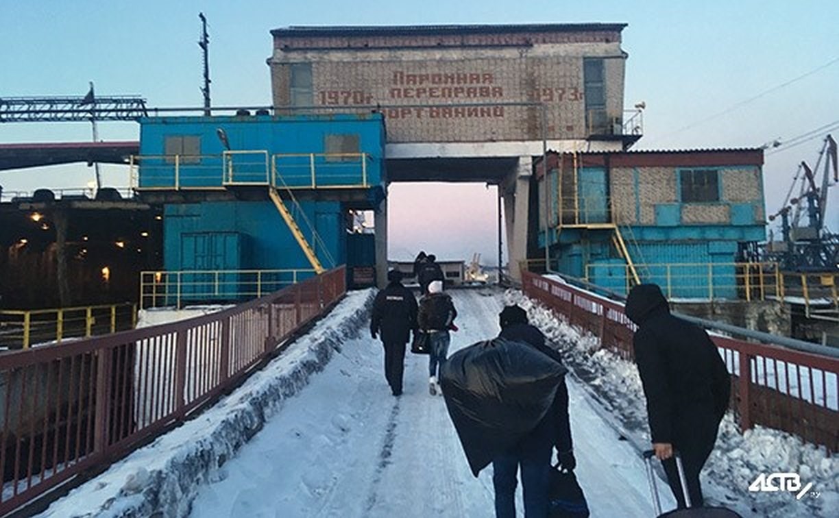 Погода позволила открыть переправу Ванино - Холмск