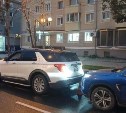  ГАИ ищет очевидцев столкновения Mitsubishi ASX и Ford Explorer на ул. Ленина в Южно-Сахалинске 