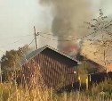 При пожаре на 1-й Октябрьской в Южно-Сахалинске никто не пострадал