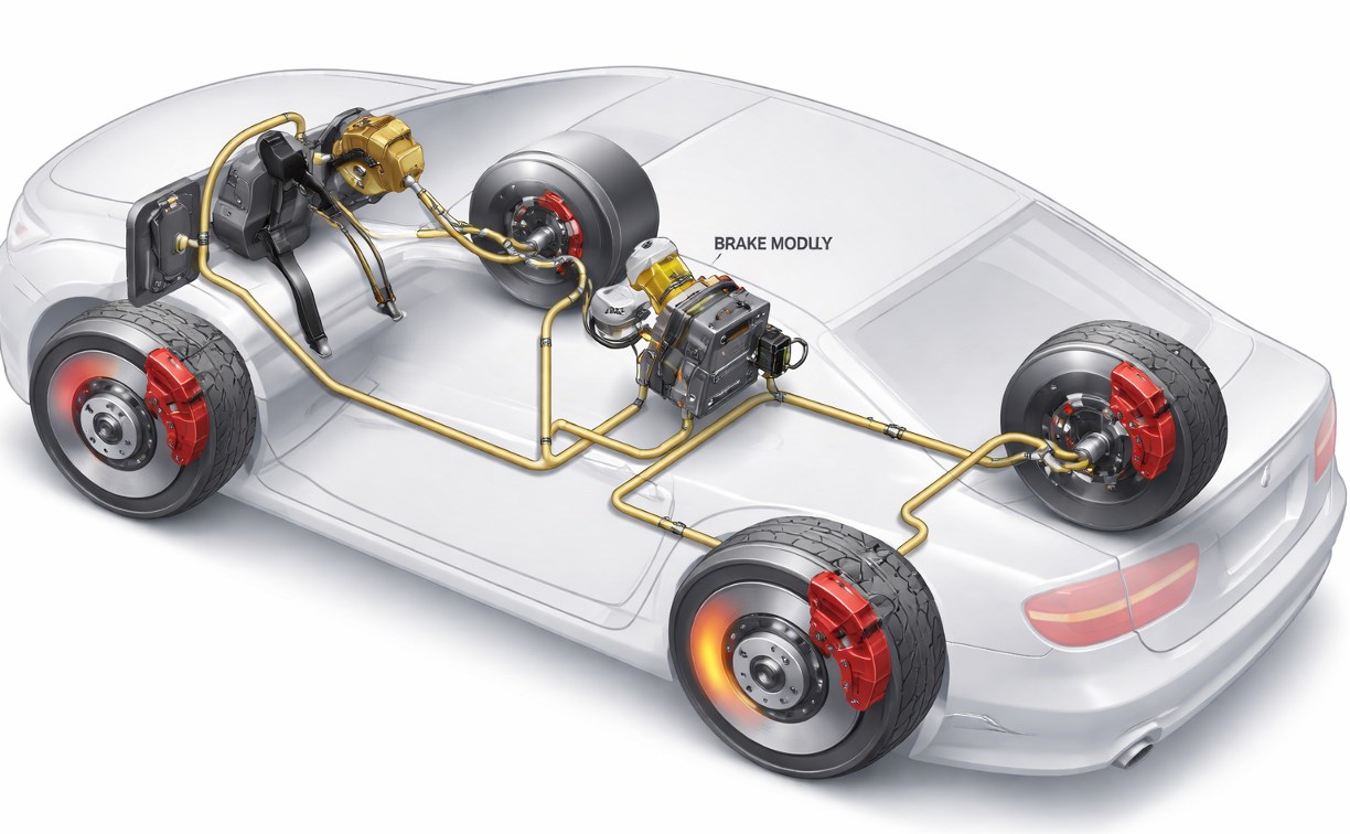 Названы тревожные признаки отказа тормозов у автомобиля
