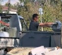 "Мусорного подкидыша" поймали прямо во время сбора коммунальных отходов в Южно-Сахалинсаке 