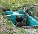 Мотострелки на Сахалине тренируются поражать условного противника боевыми гранатами