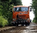В Корсаковском районе выполнили поручение Валерия Лимаренко и сделали людям проезд к дачам