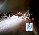 В Корсакове 14-летний байкер попал в серьёзное ДТП