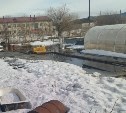 Талые воды затопили подполы в домах в Александровске-Сахалинском