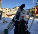 Дед Мороз прилетел на Сахалин