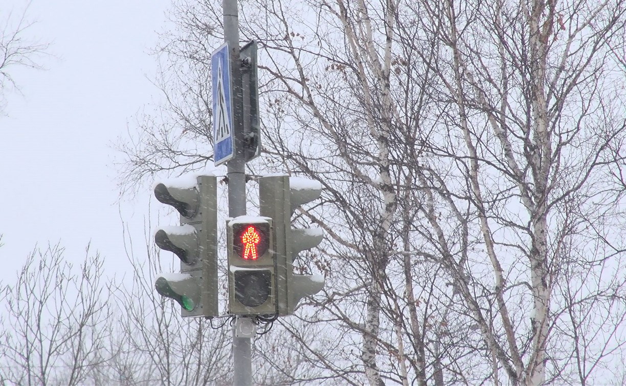 Умные светофоры появятся в Южно-Сахалинске