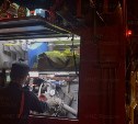 Пожар вспыхнул на полигоне в Троицком