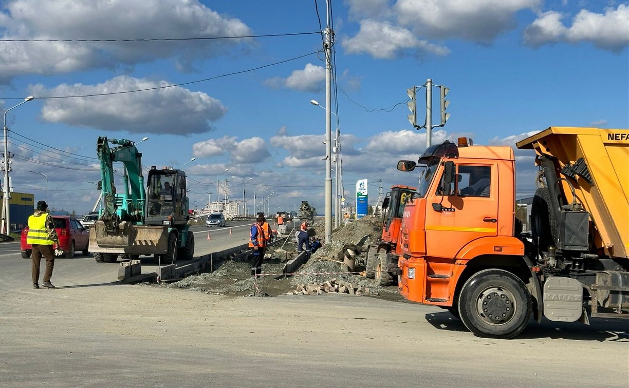 Пять новых остановок появятся на ул. Железнодорожной в Южно-Сахалинске 