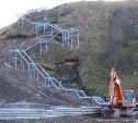 На Кунашире строят лестницу "Спящая красавица": новый маршрут к бухте и видом на вулкан