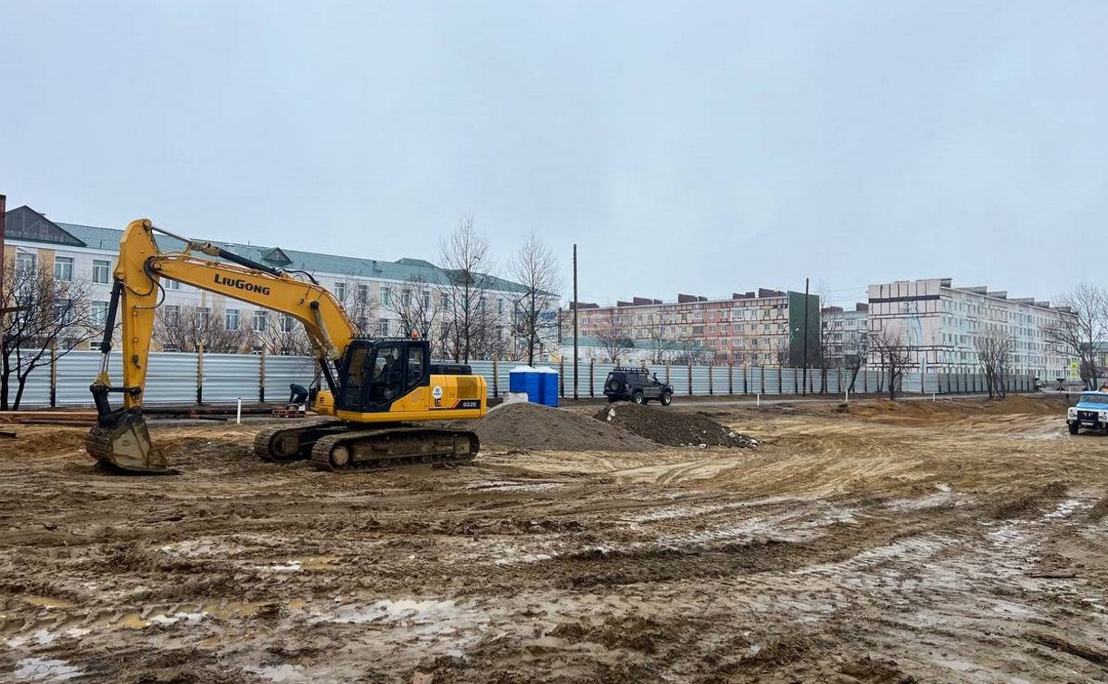 В Охе приступили к строительству двух пятиэтажек 