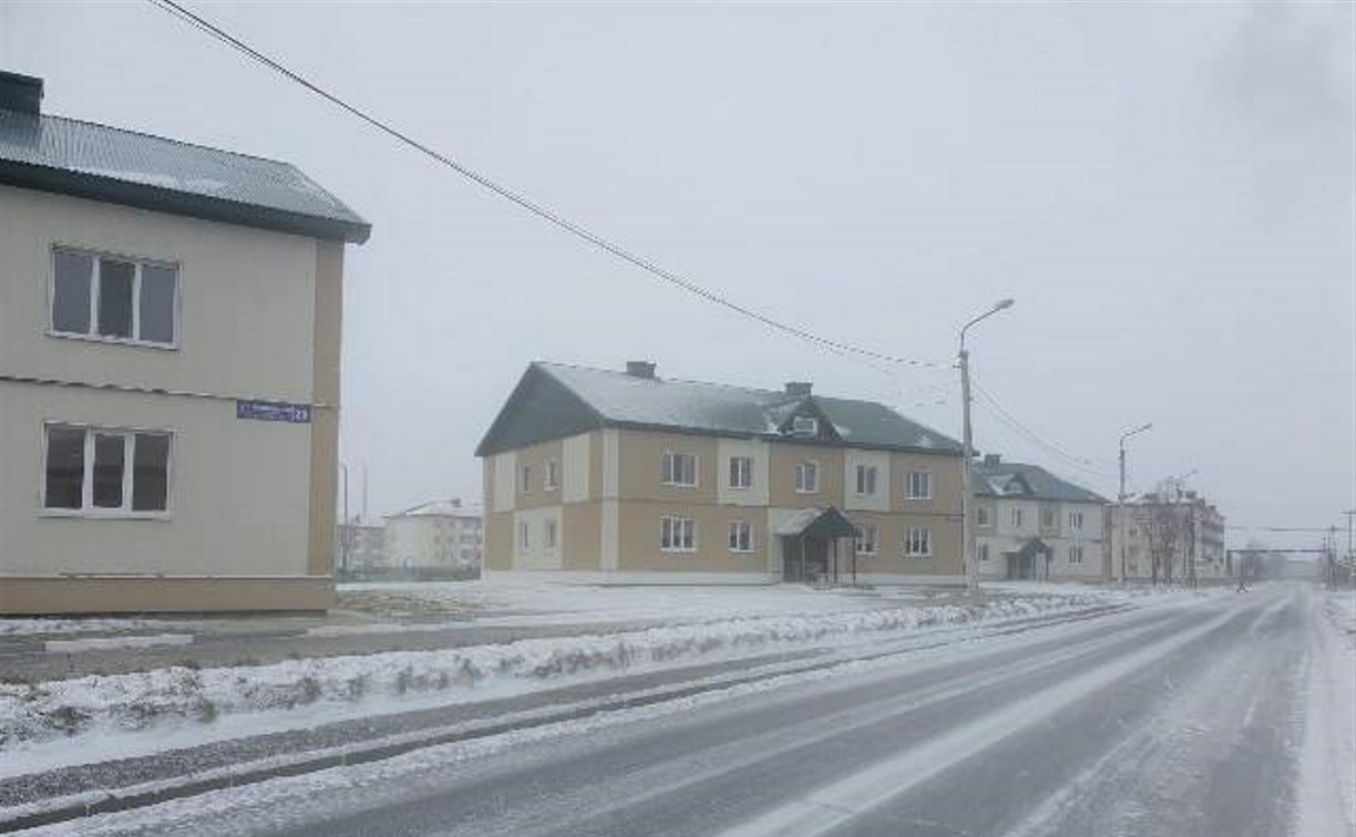 Ключи от новых квартир на улице Криворучко получили 24 поронайские семьи