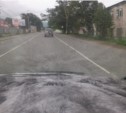 Новая разметка превратила улицу Украинскую в Южно-Сахалинске в аварийный участок (ФОТО, +дополнение)