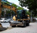 В Южно-Сахалинске приступили к ремонту улицы Ленина
