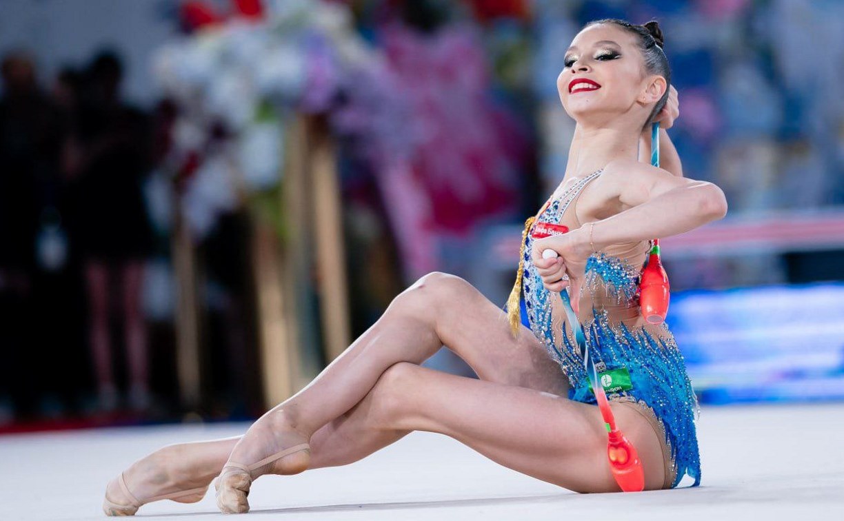 Сахалинка завоевала шесть медалей международных соревнований по художественной гимнастике