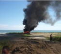 На Сахалине потерпел крушение вертолет Ми-2 - видео очевидца