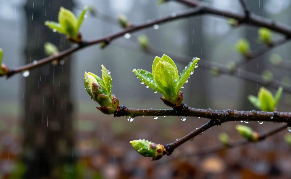 Дождливо, но тепло: уточнённый прогноз для Южно-Сахалинска на 26 апреля