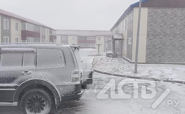 Очередная апрельская метель накрыла Северо-Курильск