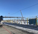В аэропорту Южно-Сахалинска самолет при движении задел столб