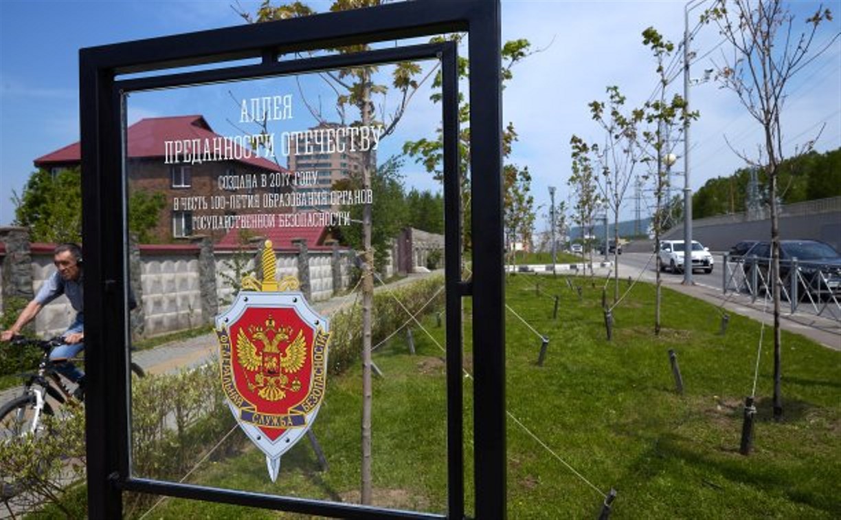 Кленовую Аллею преданности Отечеству открыли в Южно-Сахалинске 