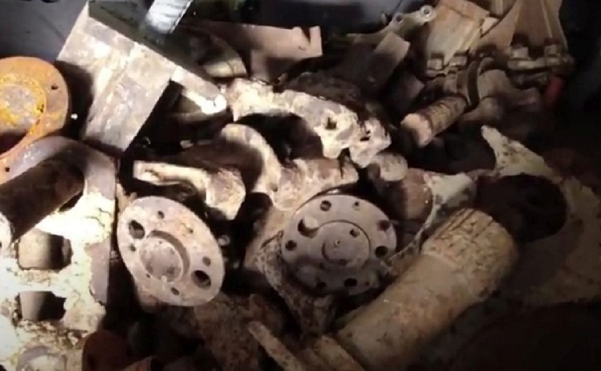 Сахалинец привёз в пункт металлолома 940 килограммов откопанного в лесу железа
