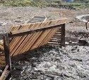 Видео с РУЗом на реке в Зырянском, которое не пускает рыбу в верховье, возмутило сахалинцев 