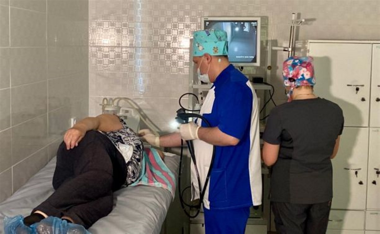 В Тымовском открылся центр углубленной диагностики для пациентов 65+