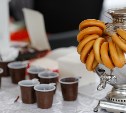 Чаем из самовара напоили южносахалинцев на субботней ярмарке
