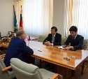 Председатель Сахалинской областной думы  встретился с новым генконсулом Японии