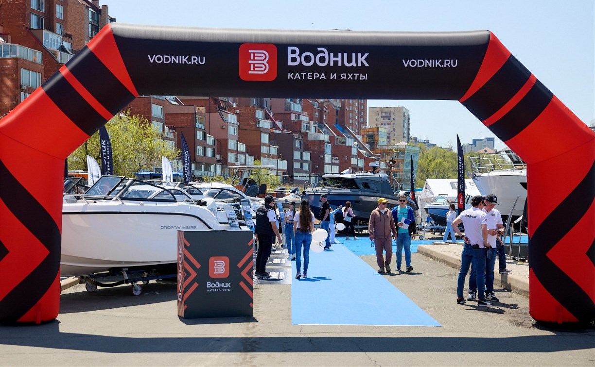 20 новых катеров от салона катеров и яхт "Водник" увидят гости международной выставки Vladivostok Boat Show