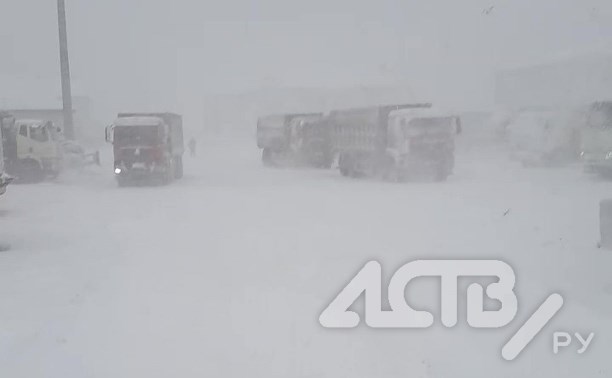Школьников начали переводить на дистанционку из-за метели на Сахалине
