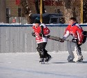 Дворовые команды Южно-Сахалинска провели открытые уроки по хоккею
