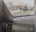 "Что он делает на встречке?": ДТП произошло на улице Железнодорожной в Южно-Сахалинске