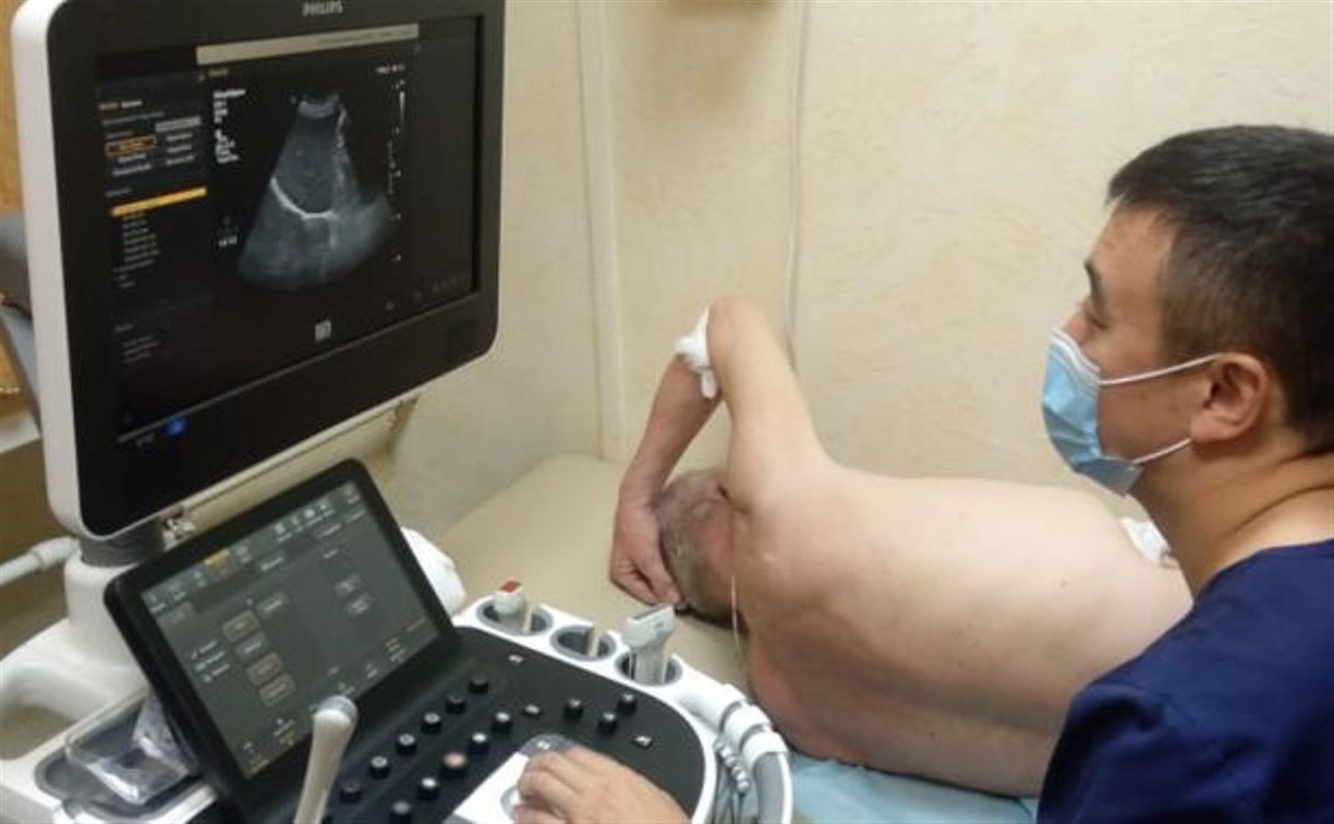 В сахалинском онкологическом диспансере заработал новый аппарат УЗИ