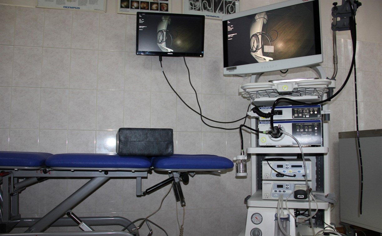 Благодаря новому аппарату южно-сахалинские врачи обнаружили у пациента рак