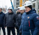 Валерий Лимаренко проинспектировал ход строительства научно-образовательного центра кампуса СахалинТех