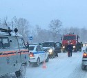 Автомобиль сбил женщину на пешеходном переходе в Южно-Сахалинске