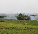 "Танковую карусель" осваивают военнослужащие на Сахалине