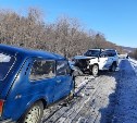 Один водитель погиб, второй попал в больницу с ребёнком после ДТП на Сахалине