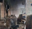 Следком опубликовал кадры сгоревшей квартиры в Соколе, где погибли люди