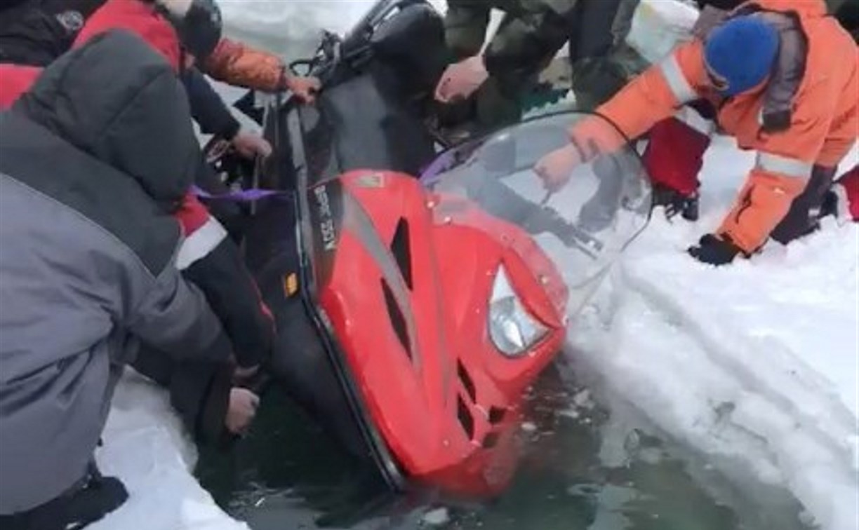 В заливе Мордвинова оторвало лед