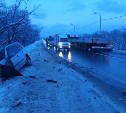 Стали известны обстоятельства утреннего ДТП на Лермонтова в Южно-Сахалинске