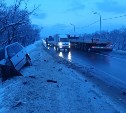 Стали известны обстоятельства утреннего ДТП на Лермонтова в Южно-Сахалинске