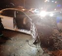 Два человека пострадали при столкновении трех автомобилей в Южно-Сахалинске