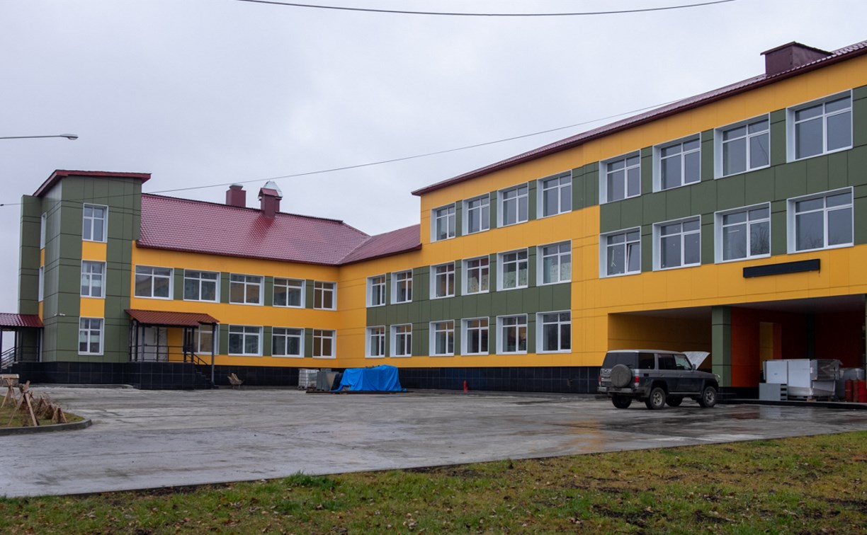 Сейсмоусиление школы № 7 в Поронайске завершат раньше, чем планировалось