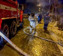 Снег не помог: в Троицком сгорел частный дом