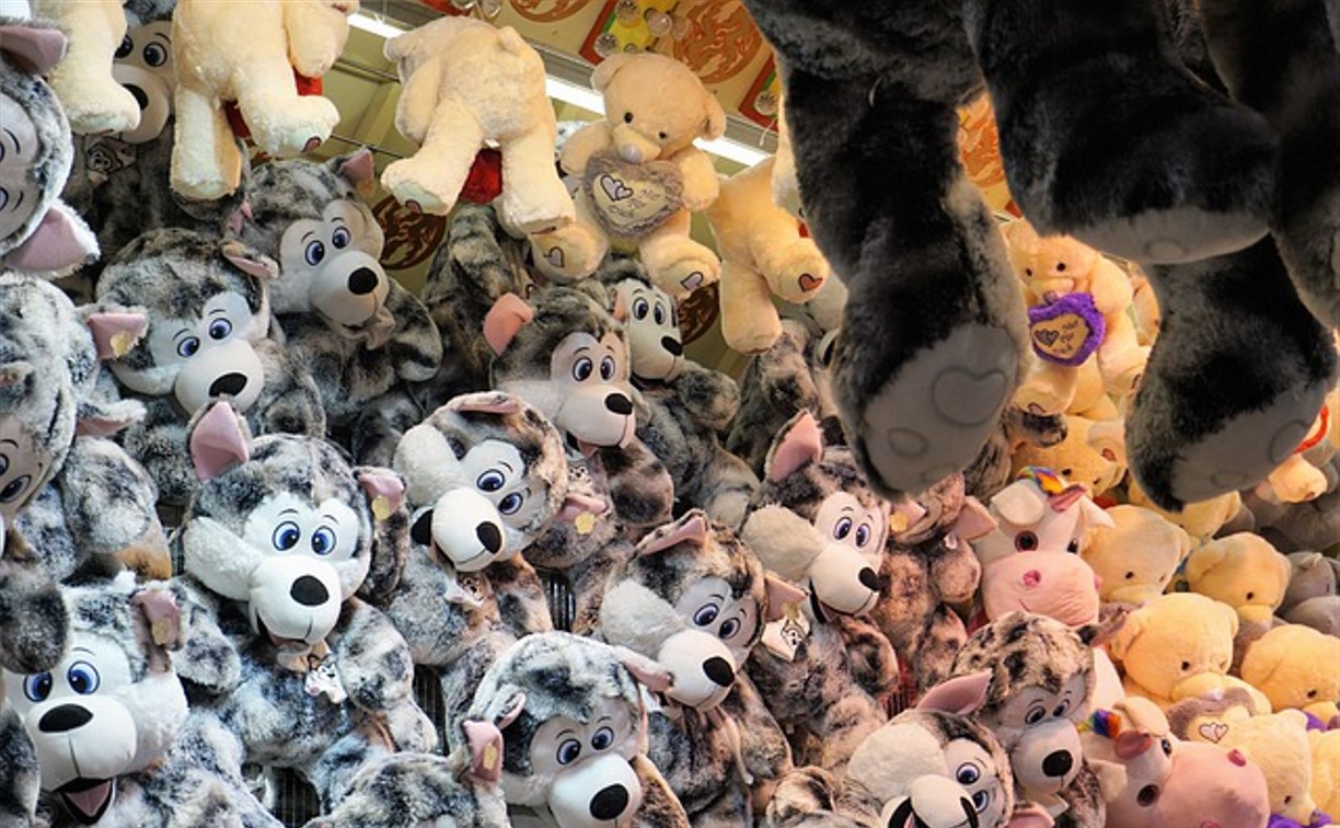 Сотни контрафактных игрушек изъяли полицейские в торговом центре в Южно-Сахалинске