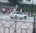 В Корсакове женщина устроила "прогулку" на авто по центральной площади
