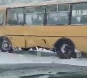 Автобус попал в ДТП в Тымовском районе
